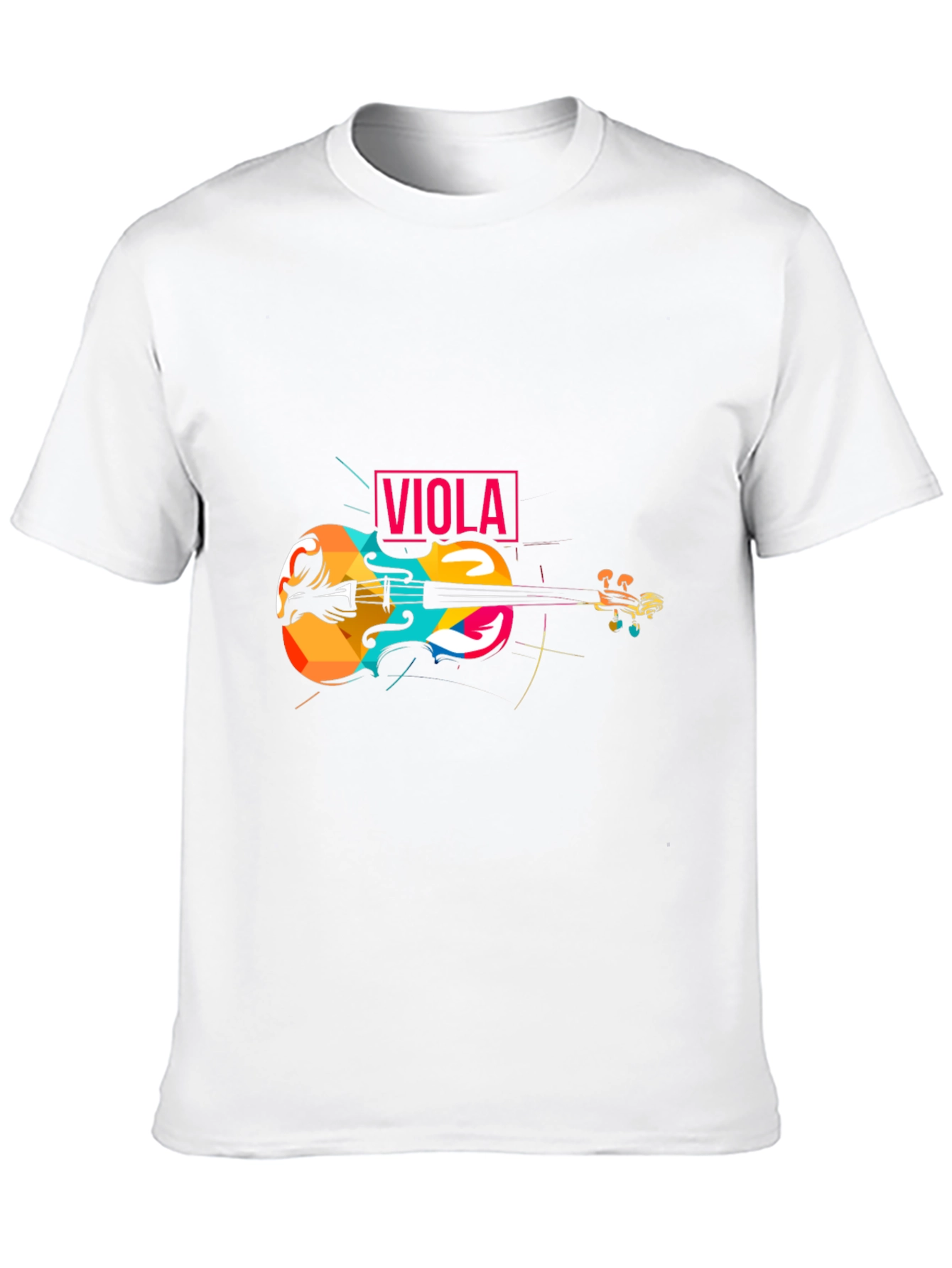 Colorful Viola Graphic T-Shirt