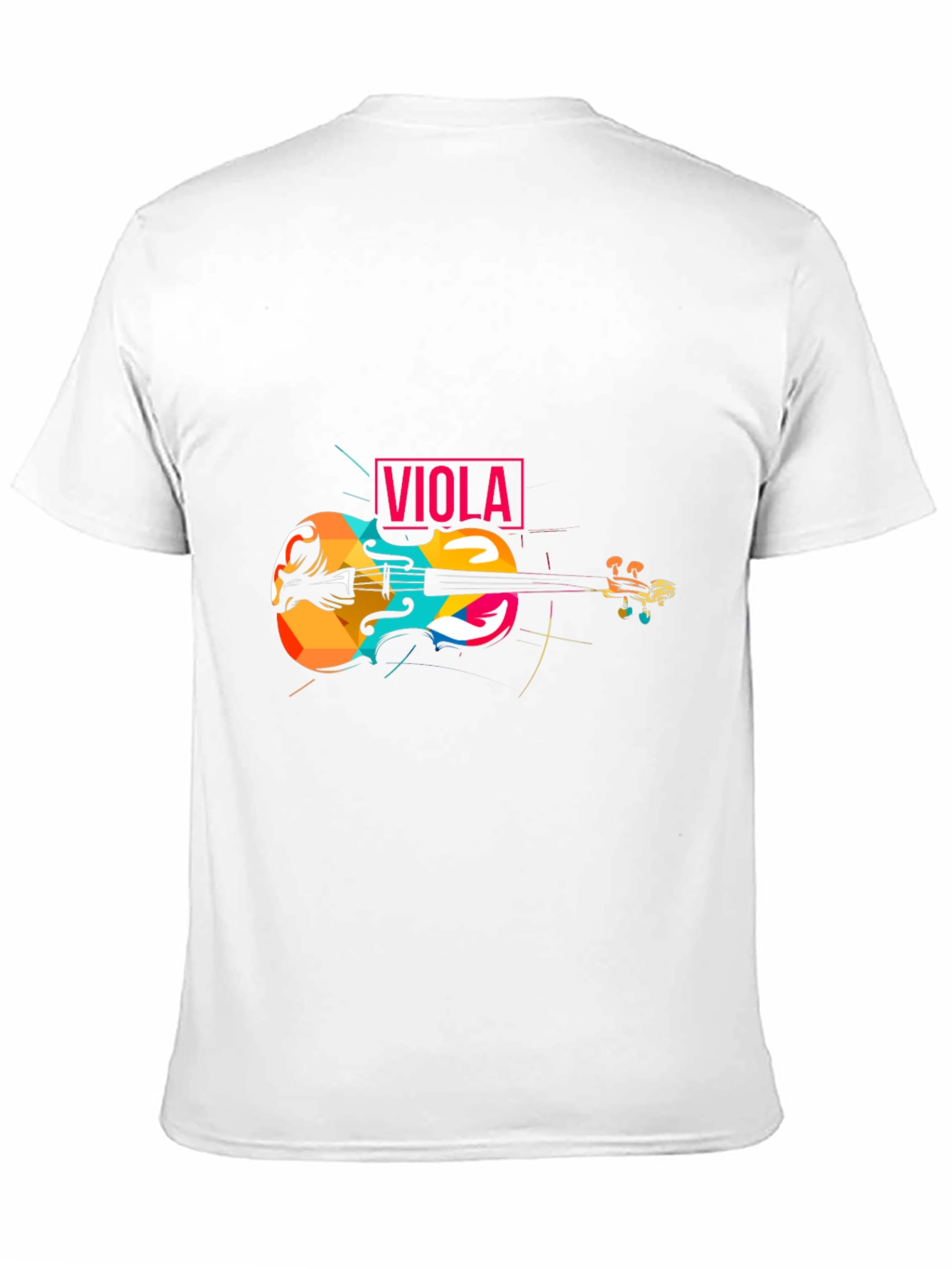 Colorful Viola Graphic T-Shirt