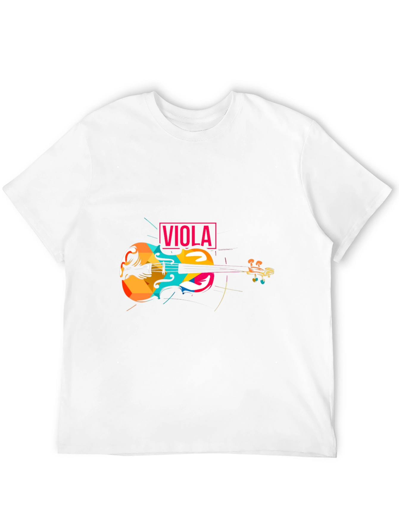 Colorful Viola Graphic T-Shirt