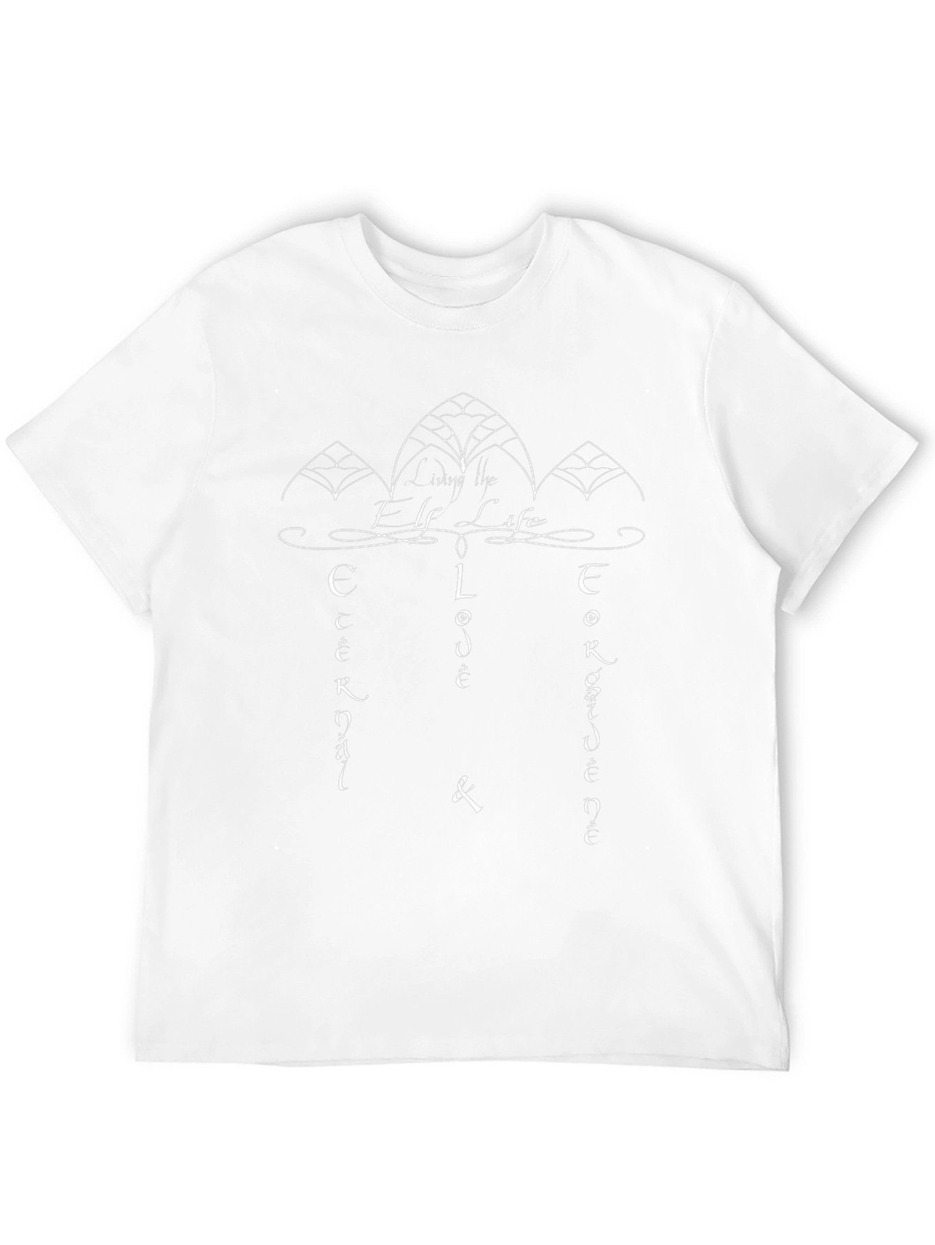 Elvish Life Black Graphic Tee
