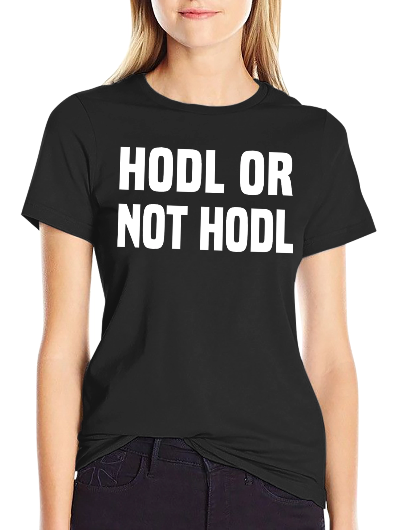 HODL Crypto T-Shirt - Bitcoin Investment Apparel
