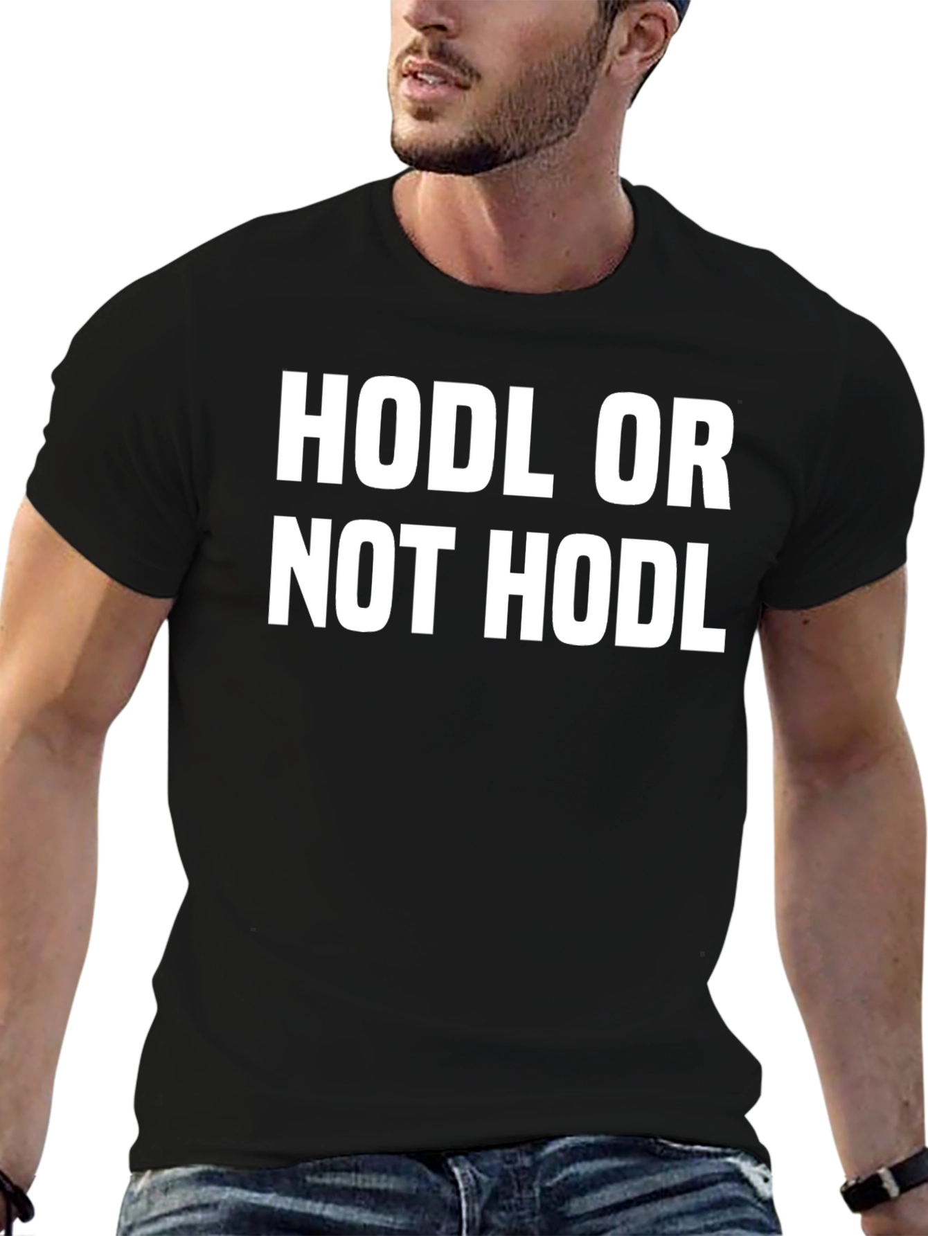 HODL Crypto T-Shirt - Bitcoin Investment Apparel