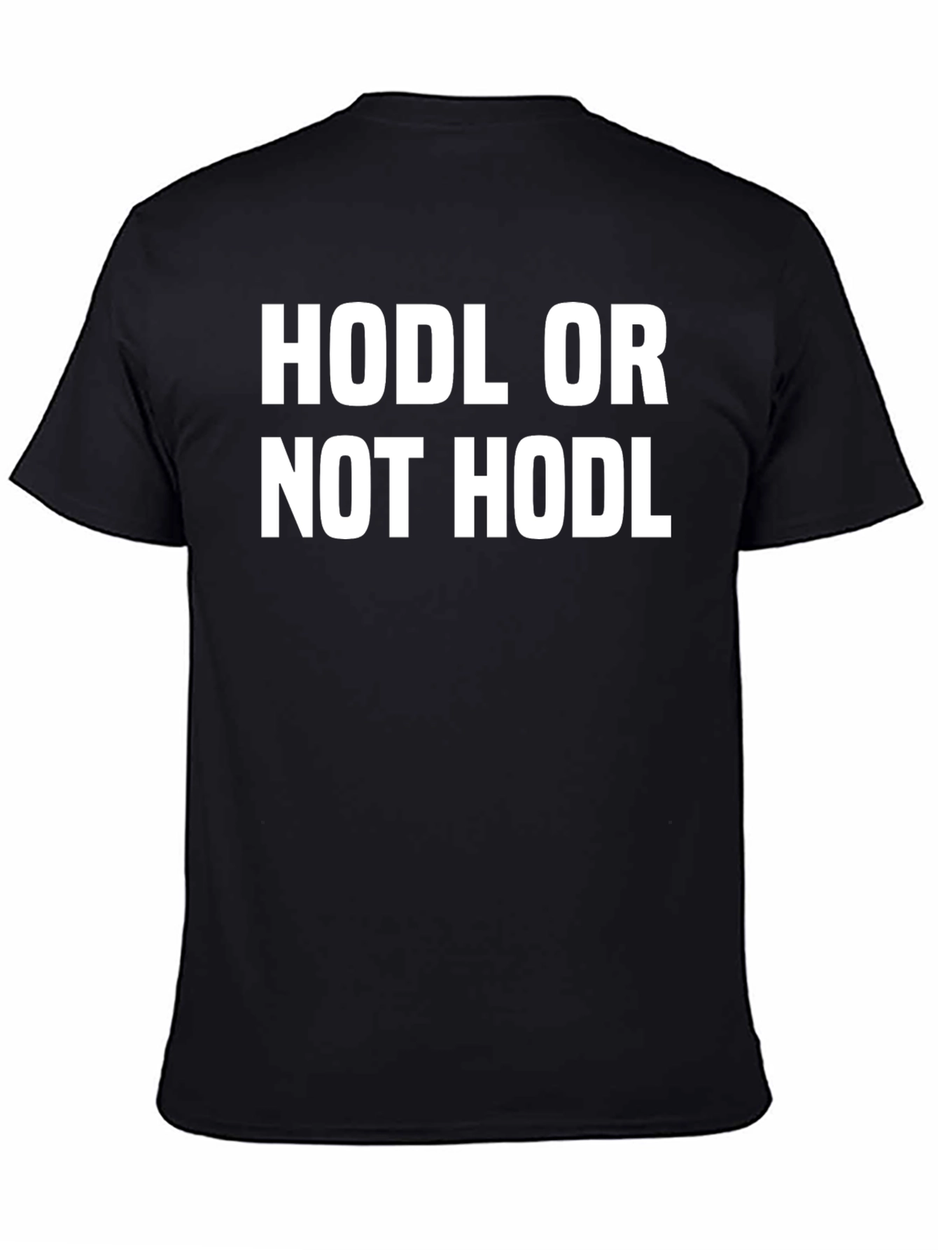 HODL Crypto T-Shirt - Bitcoin Investment Apparel