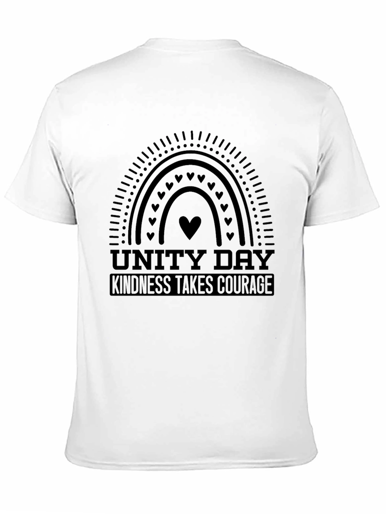 Unity Day Kindness Takes Courage Graphic Tee