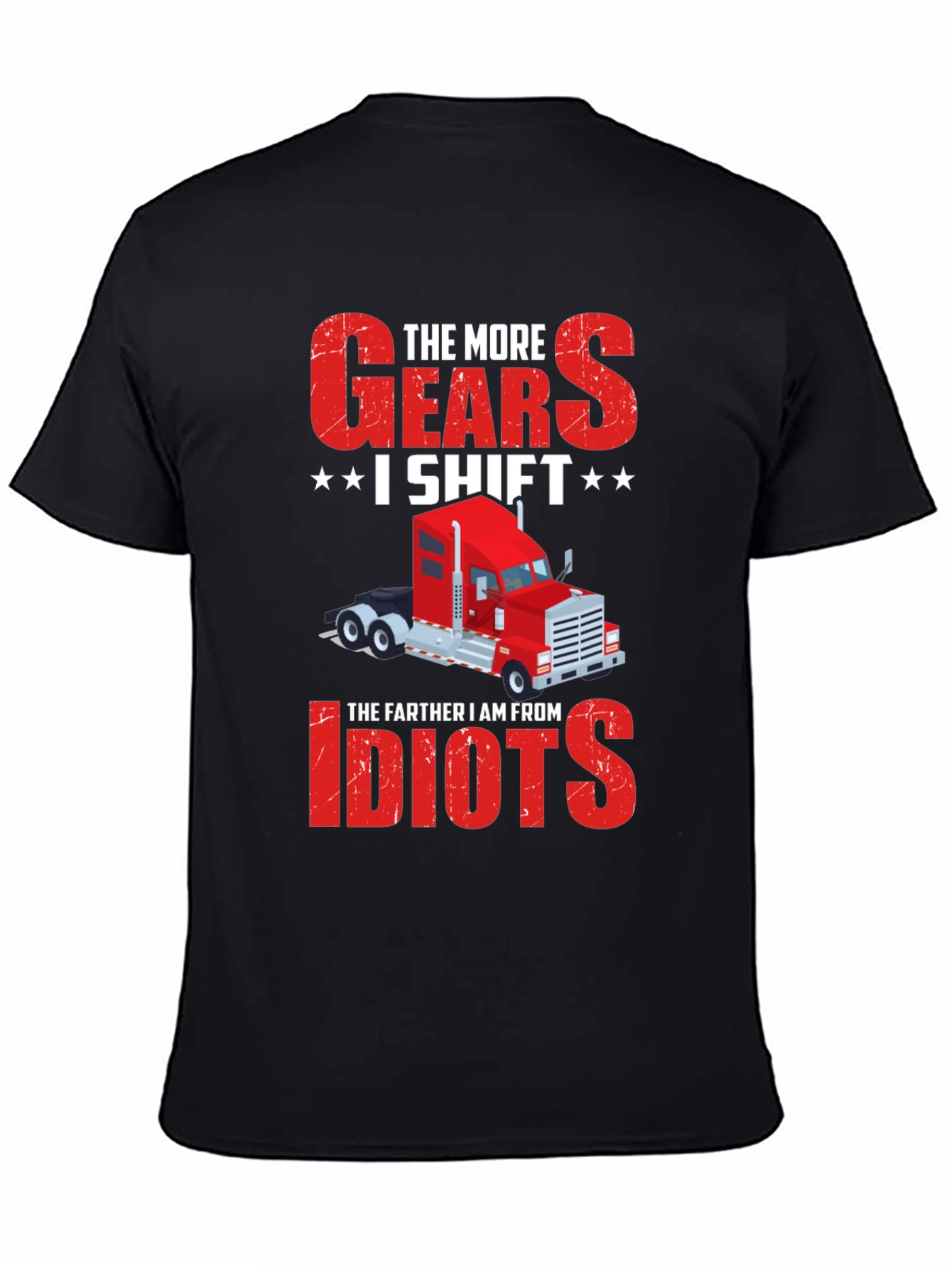 Truckers Gears T-Shirt - Funny Truck Driver Gift
