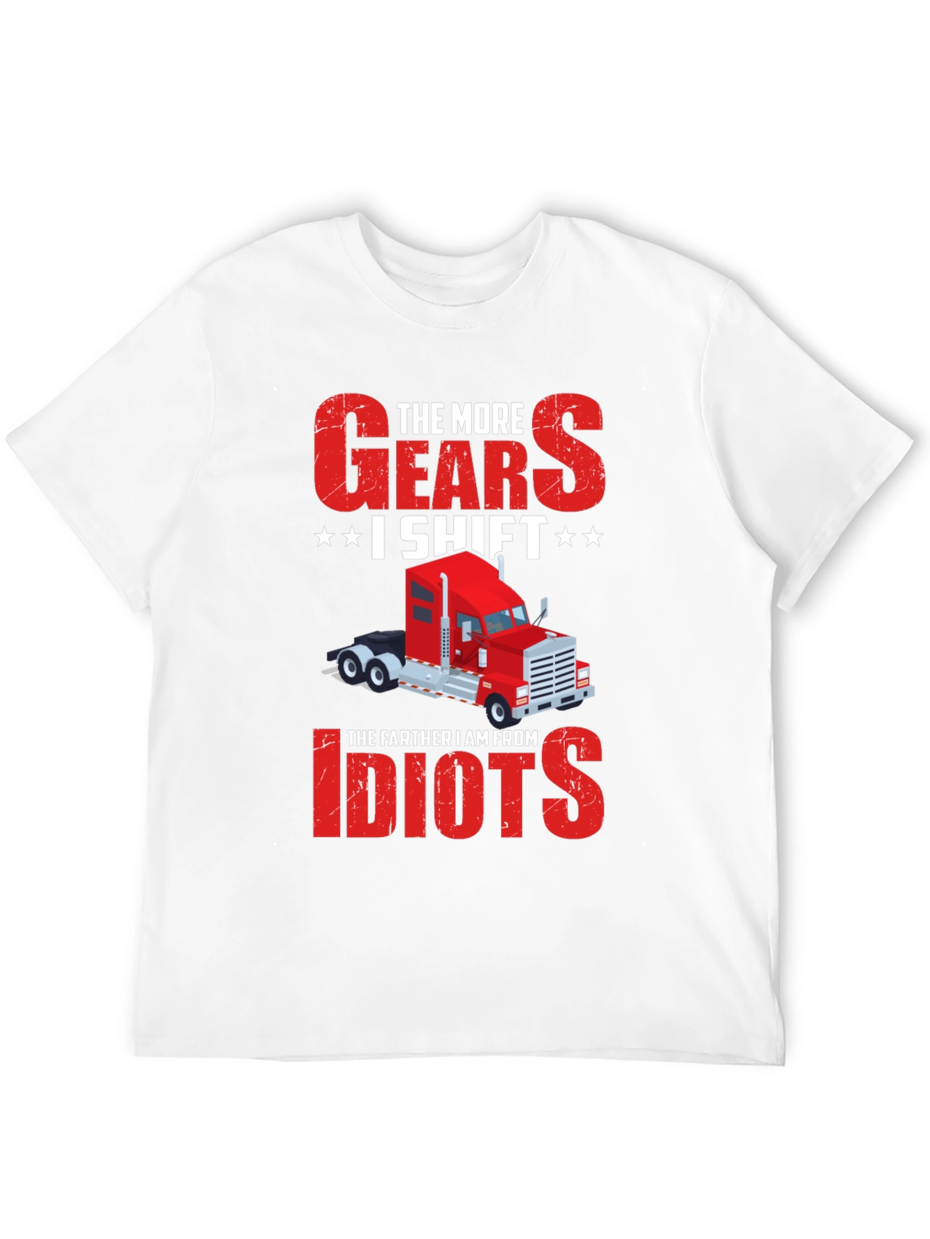 Truckers Gears T-Shirt - Funny Truck Driver Gift