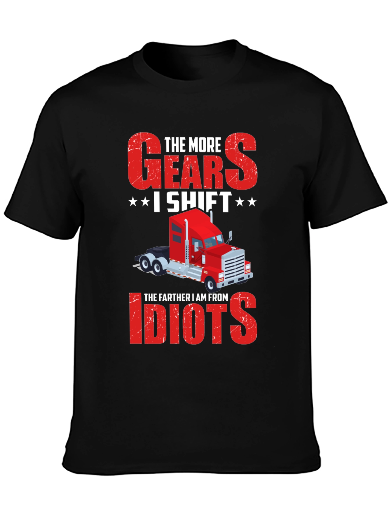 Truckers Gears T-Shirt - Funny Truck Driver Gift