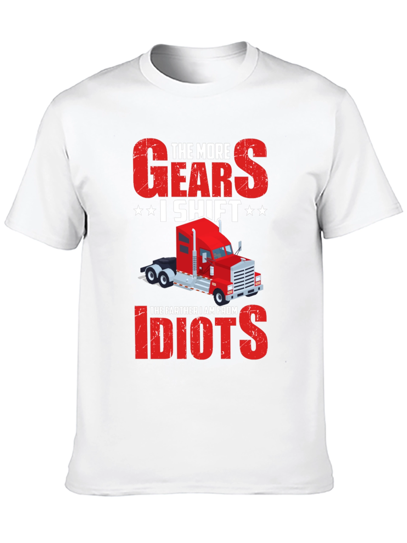 Truckers Gears T-Shirt - Funny Truck Driver Gift