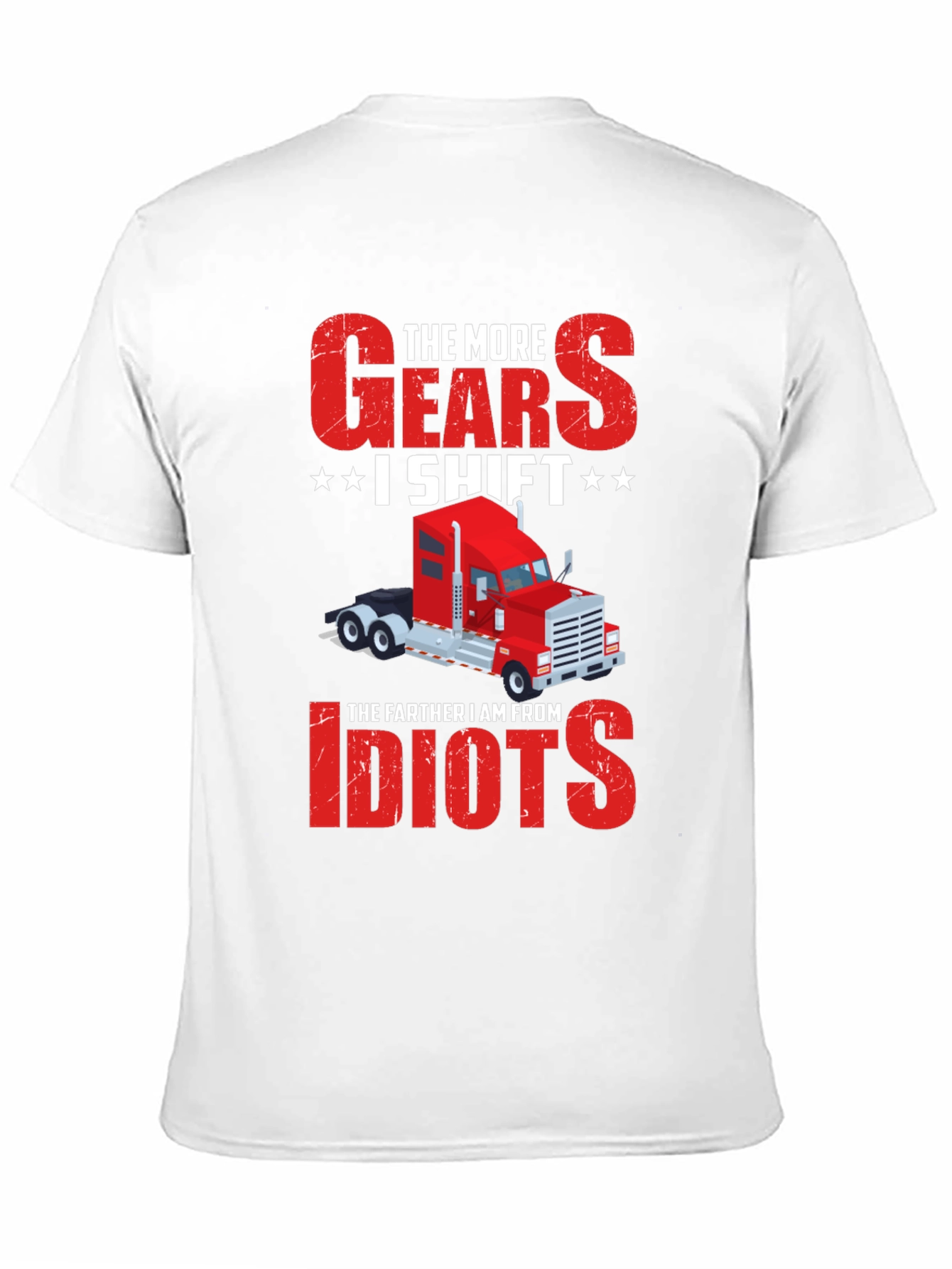 Truckers Gears T-Shirt - Funny Truck Driver Gift