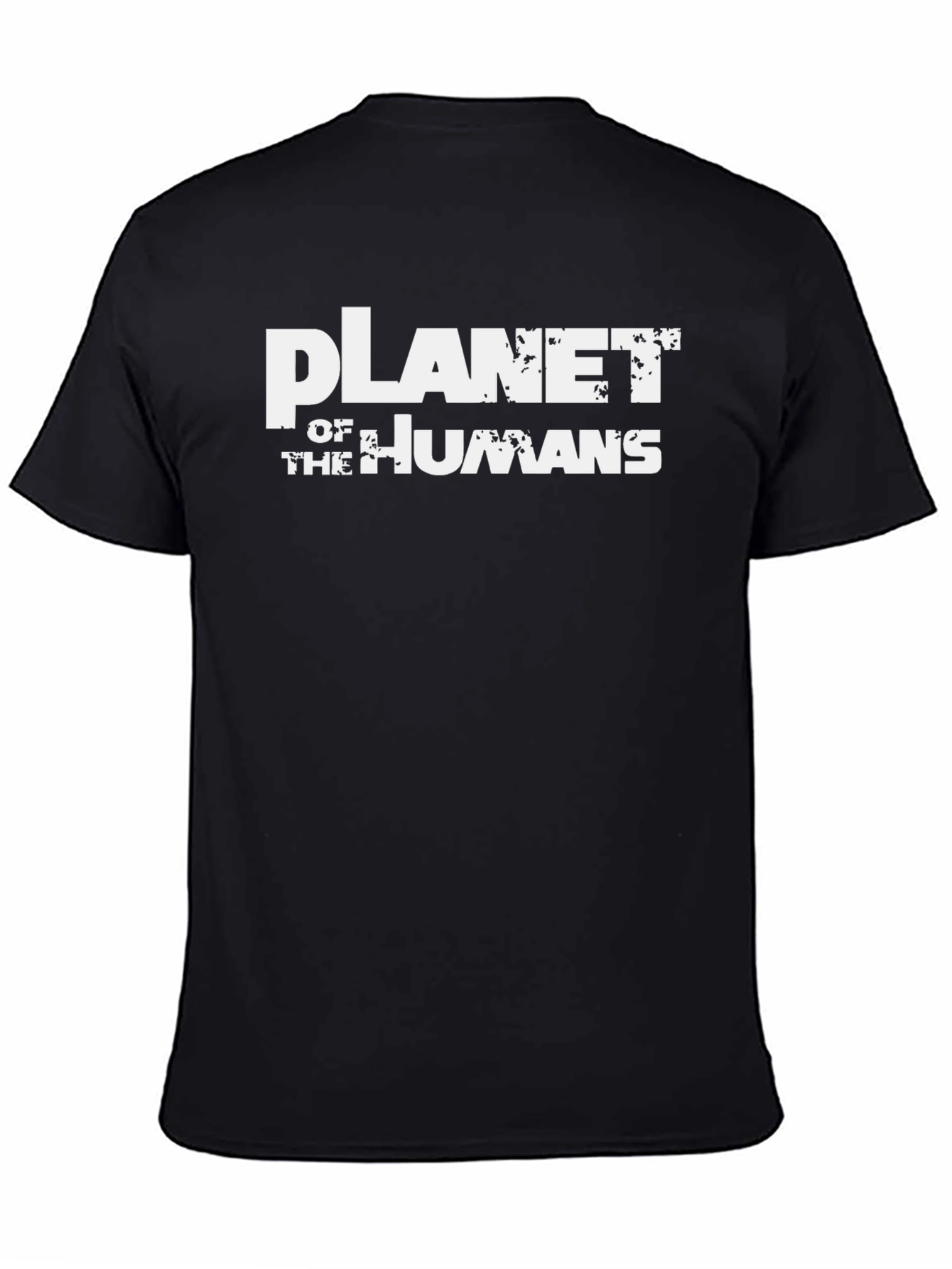 Planet of the Humans T-Shirt - Black Graphic Tee