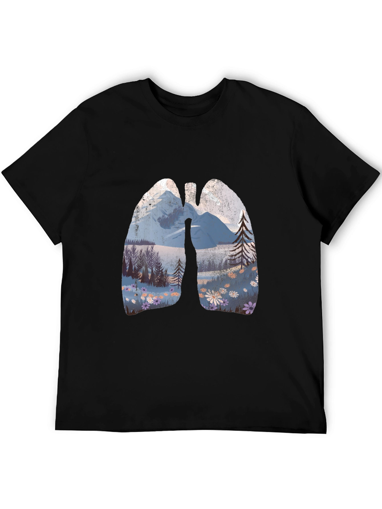 Nature Lungs Graphic Tee - Breath of Fresh Air