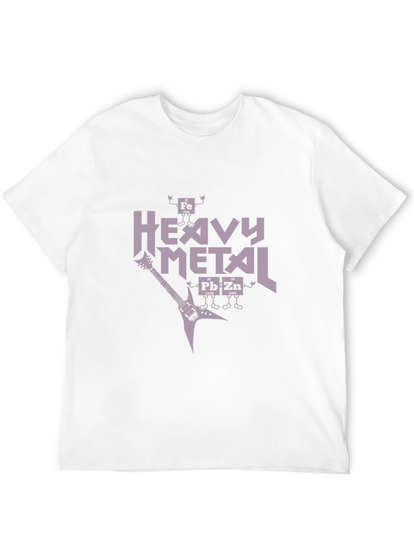 Heavy Metal Periodic Table Black T-Shirt