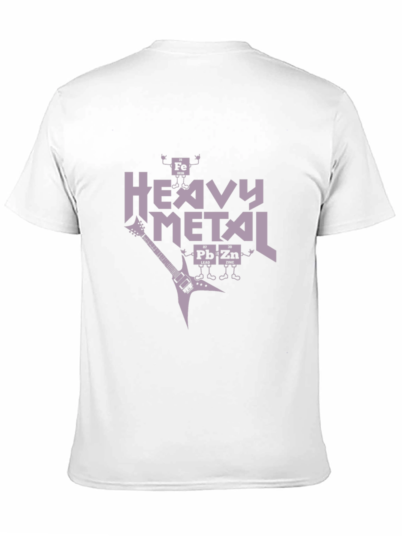 Heavy Metal Periodic Table Black T-Shirt