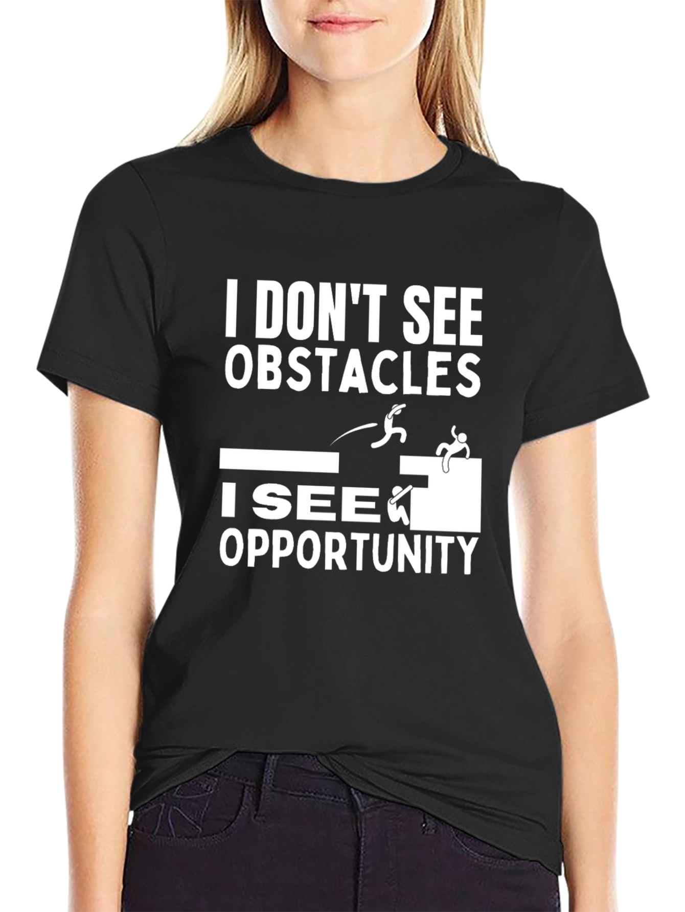 Obstacle Opportunity Graphic Tee