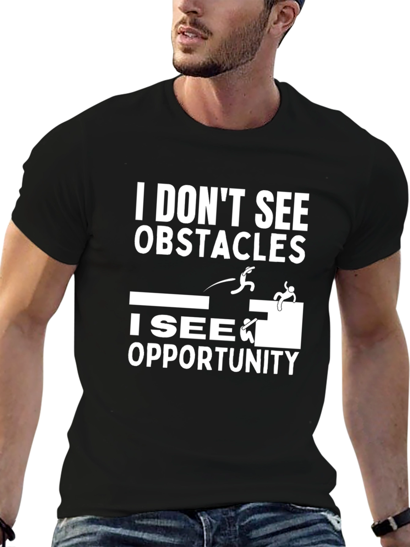 Obstacle Opportunity Graphic Tee