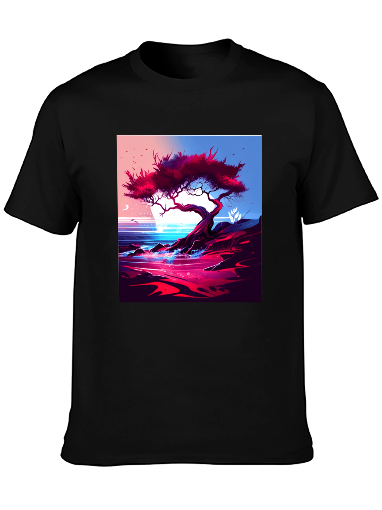Tree on the Shoreline Graphic Tee