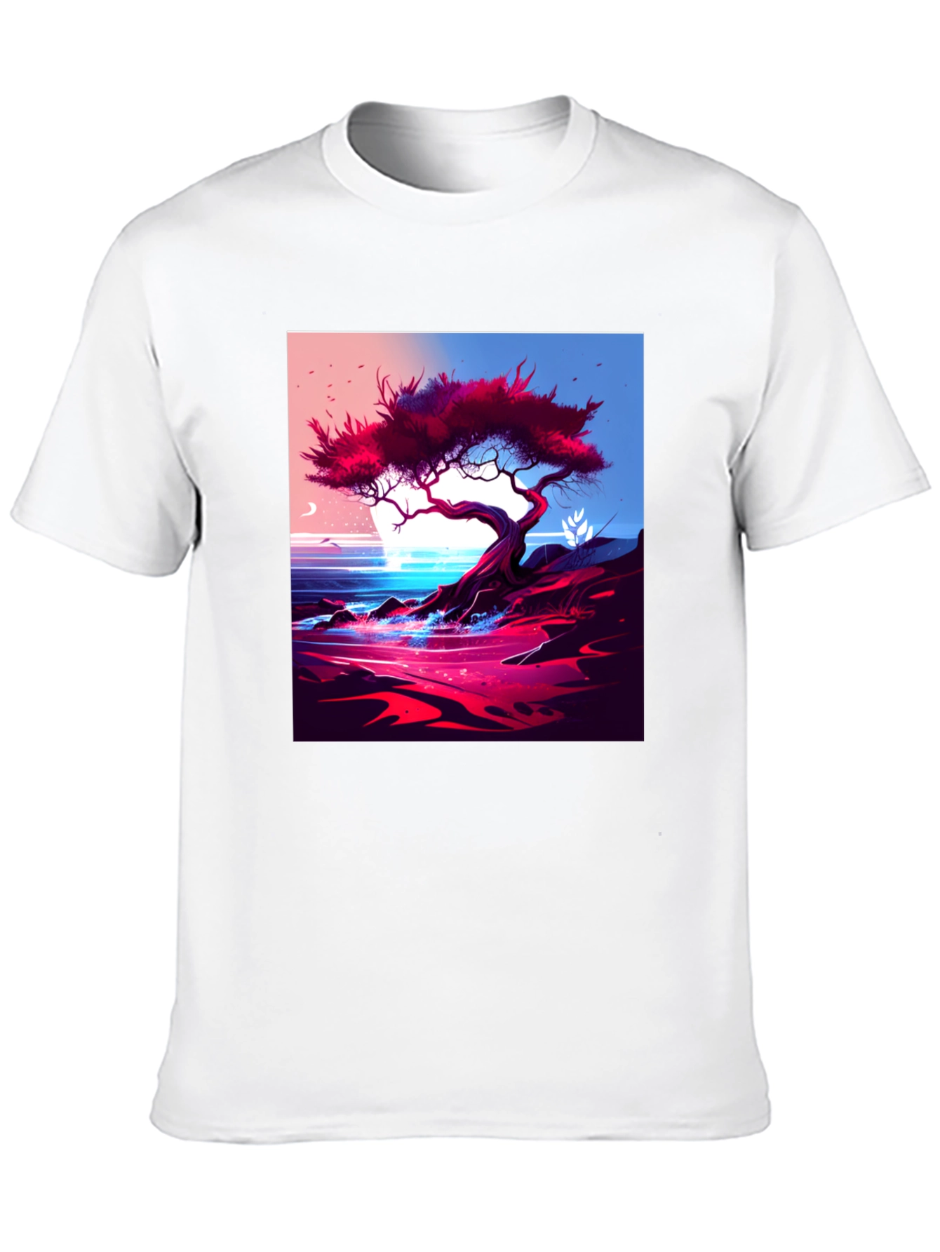 Tree on the Shoreline Graphic Tee
