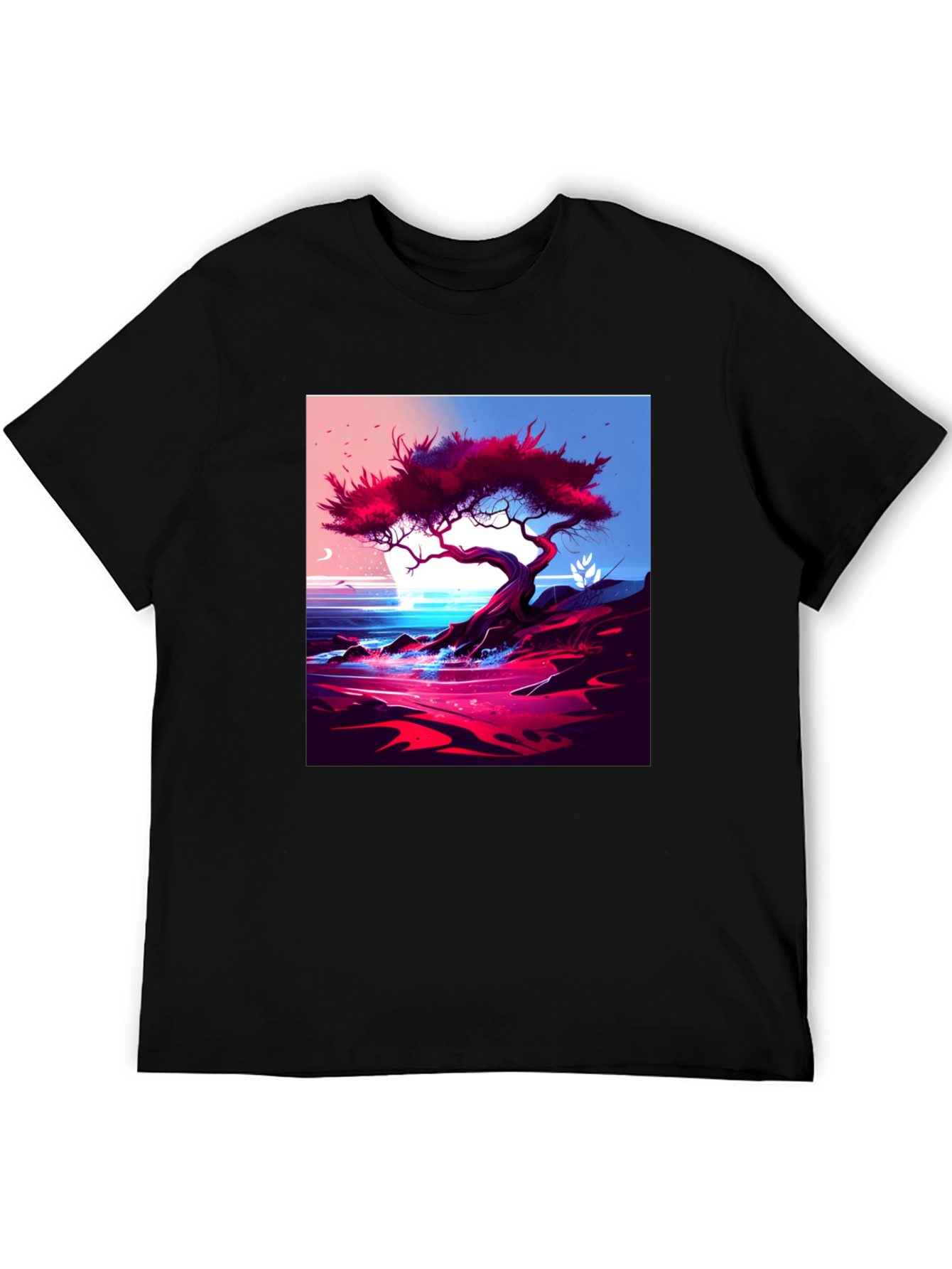 Tree on the Shoreline Graphic Tee