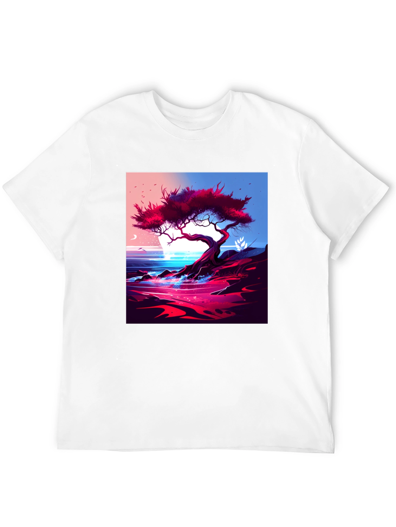 Tree on the Shoreline Graphic Tee