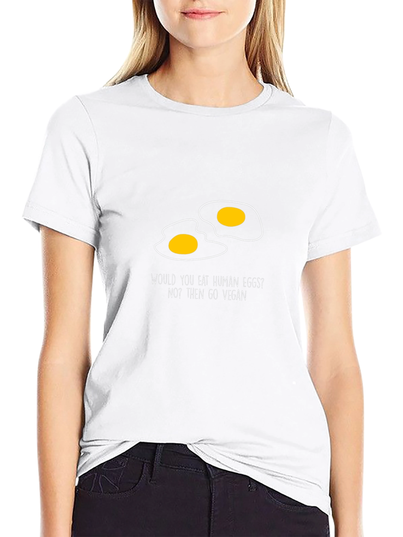 Vegan Egg Humor T-Shirt