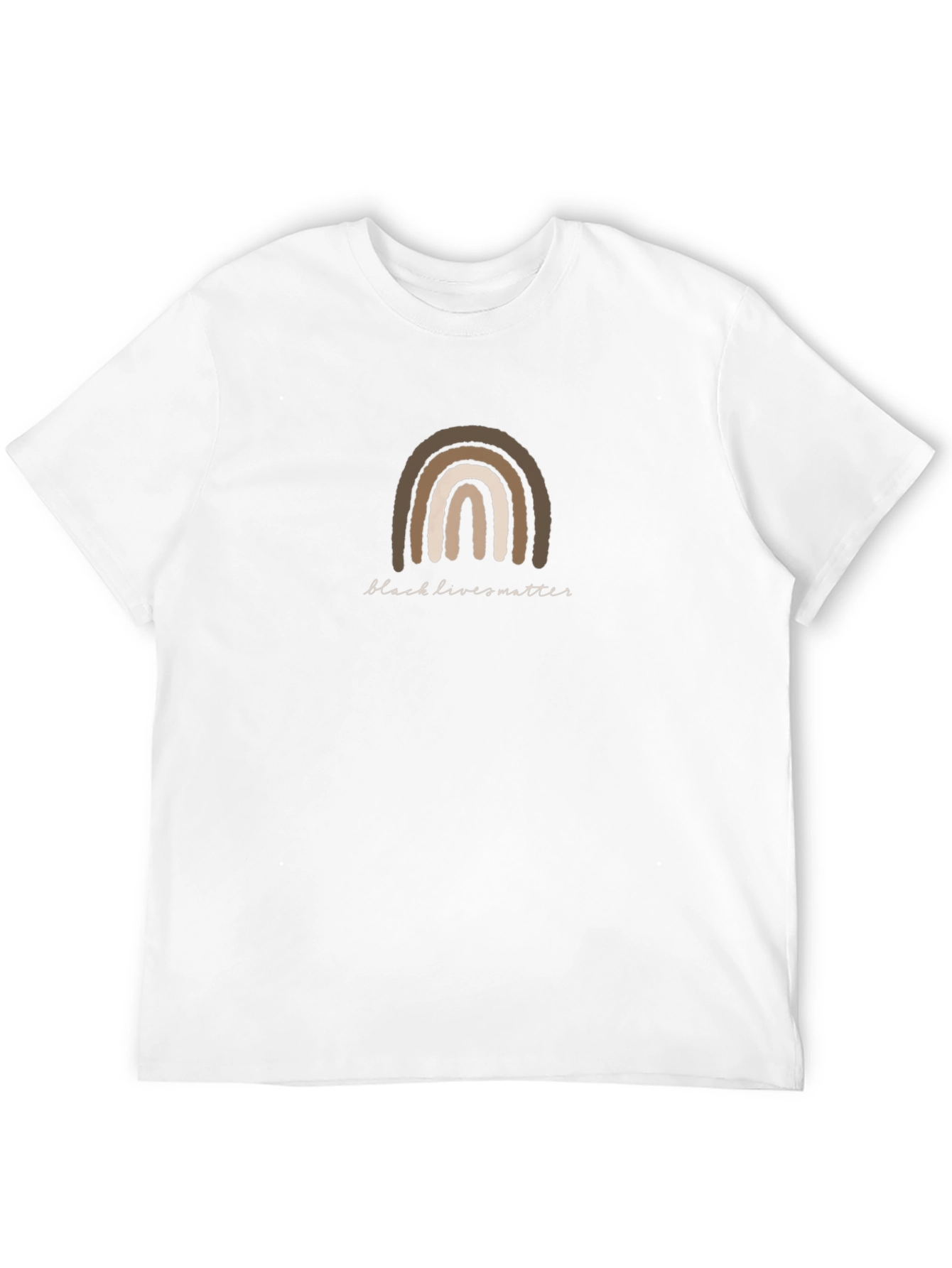 BLM Rainbow Graphic T-Shirt