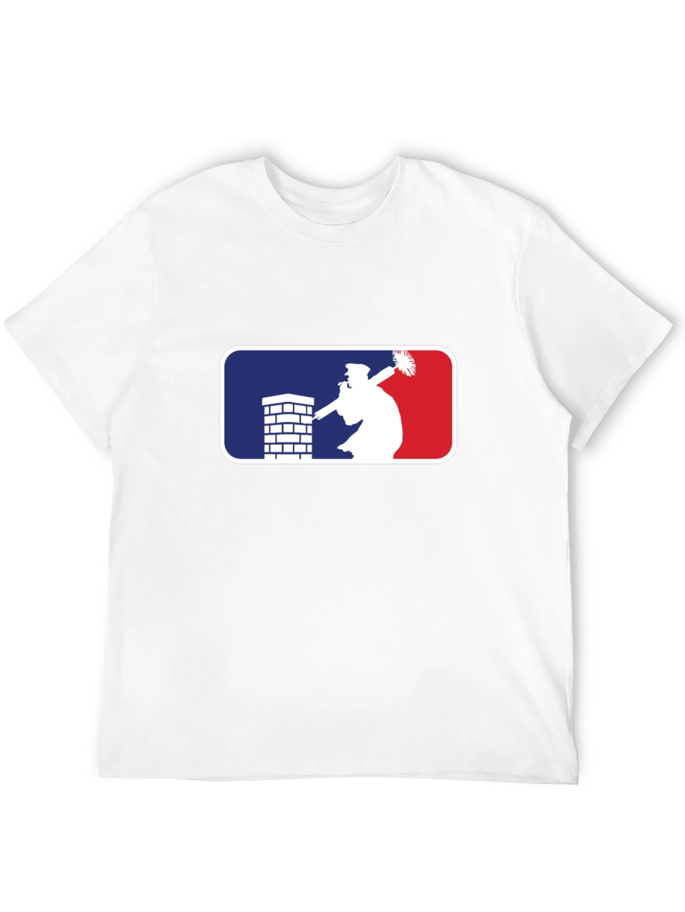 Funny Trump Down the Chimney Christmas T-Shirt