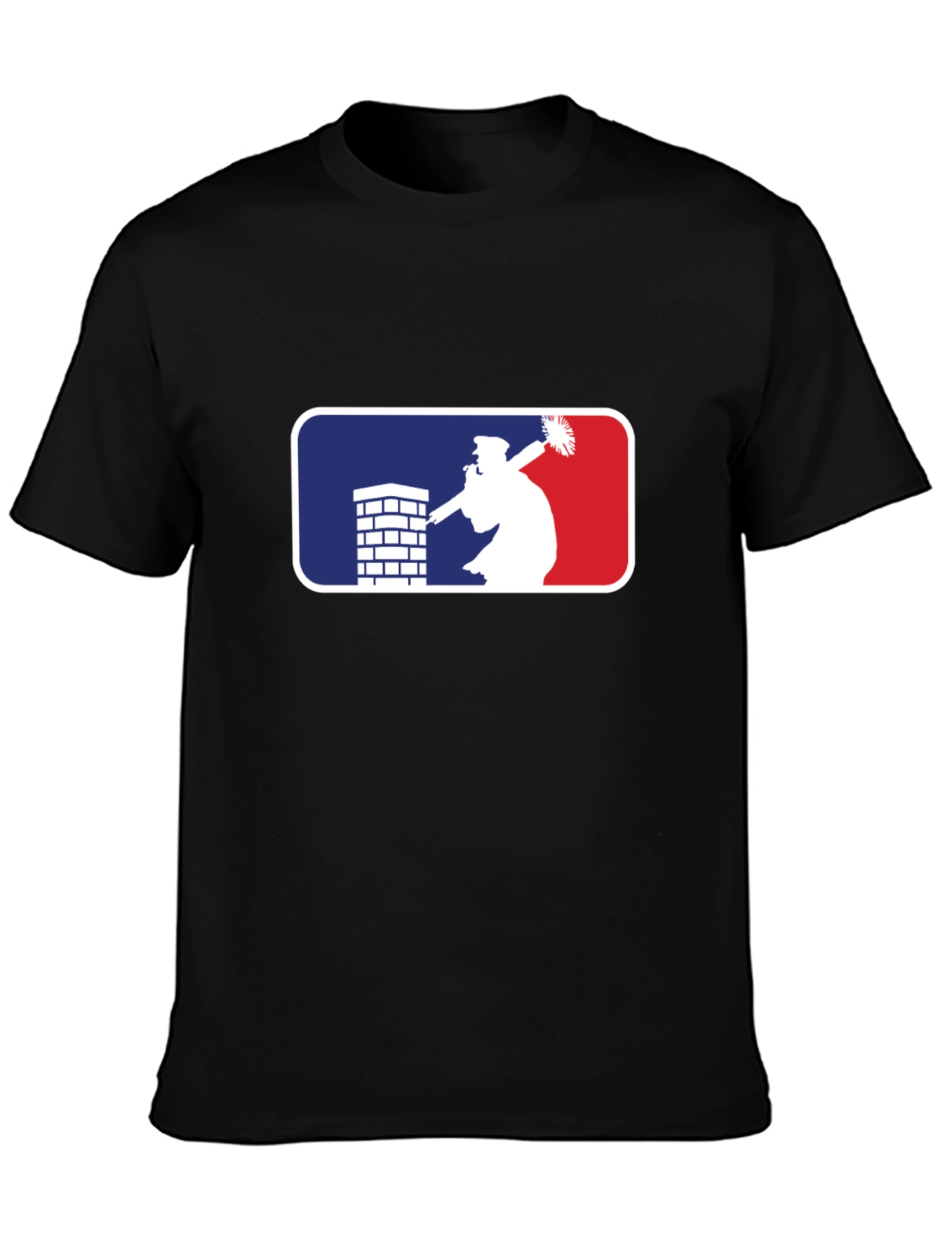 Funny Trump Down the Chimney Christmas T-Shirt