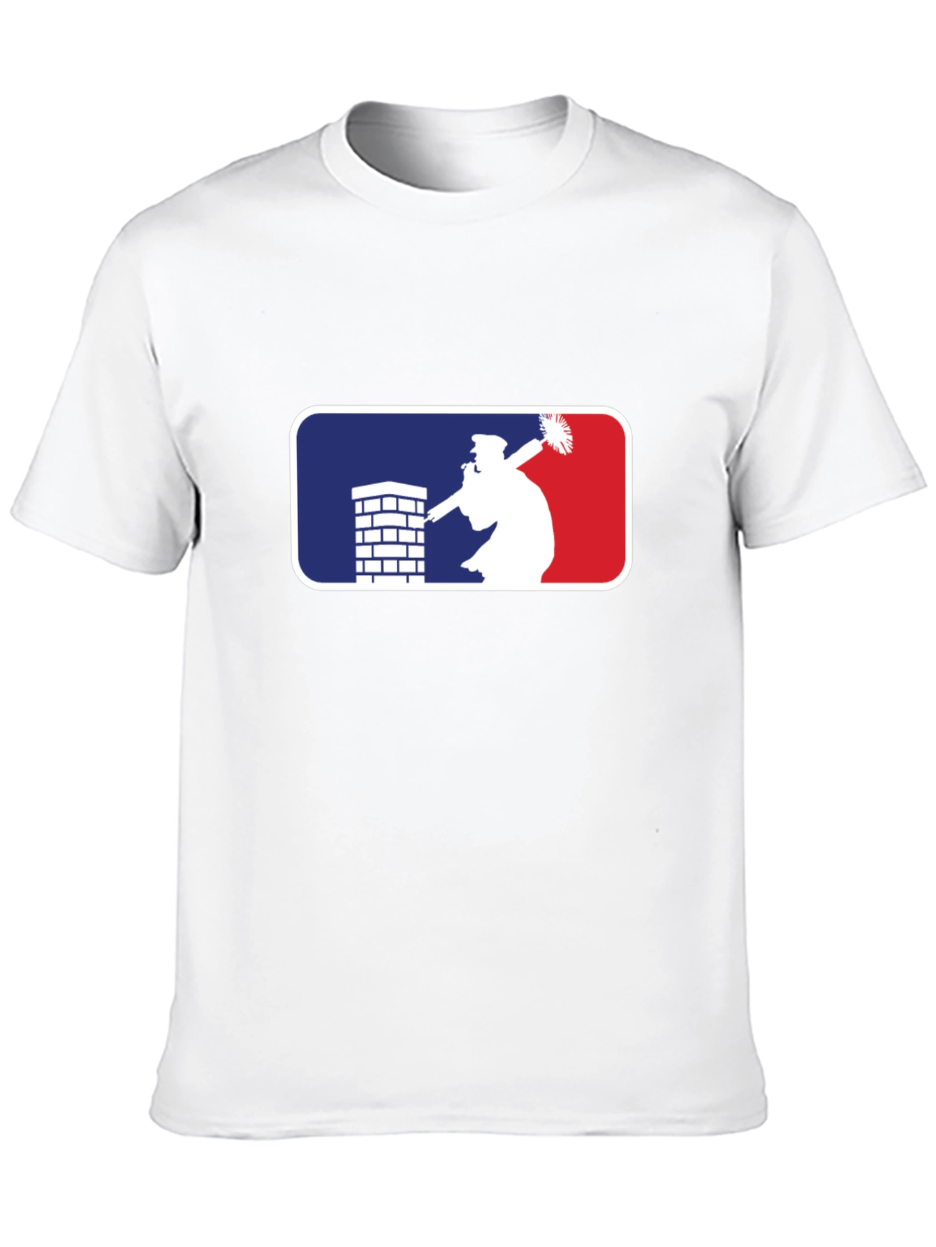 Funny Trump Down the Chimney Christmas T-Shirt