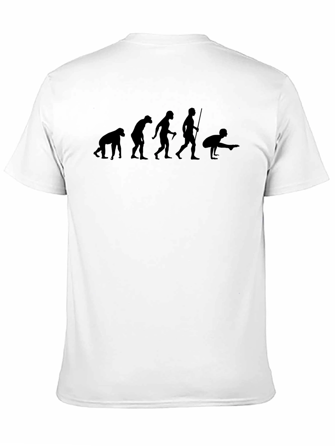 Evolution of Yoga Black T-Shirt