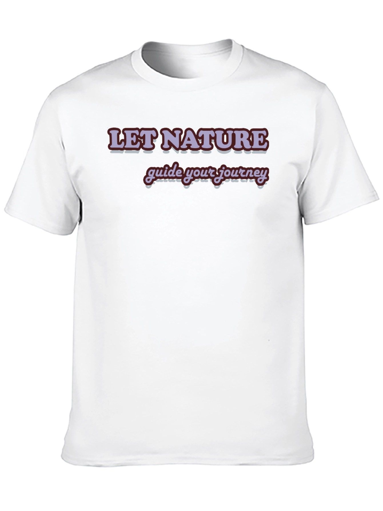 Let Nature Guide Your Journey Black T-Shirt