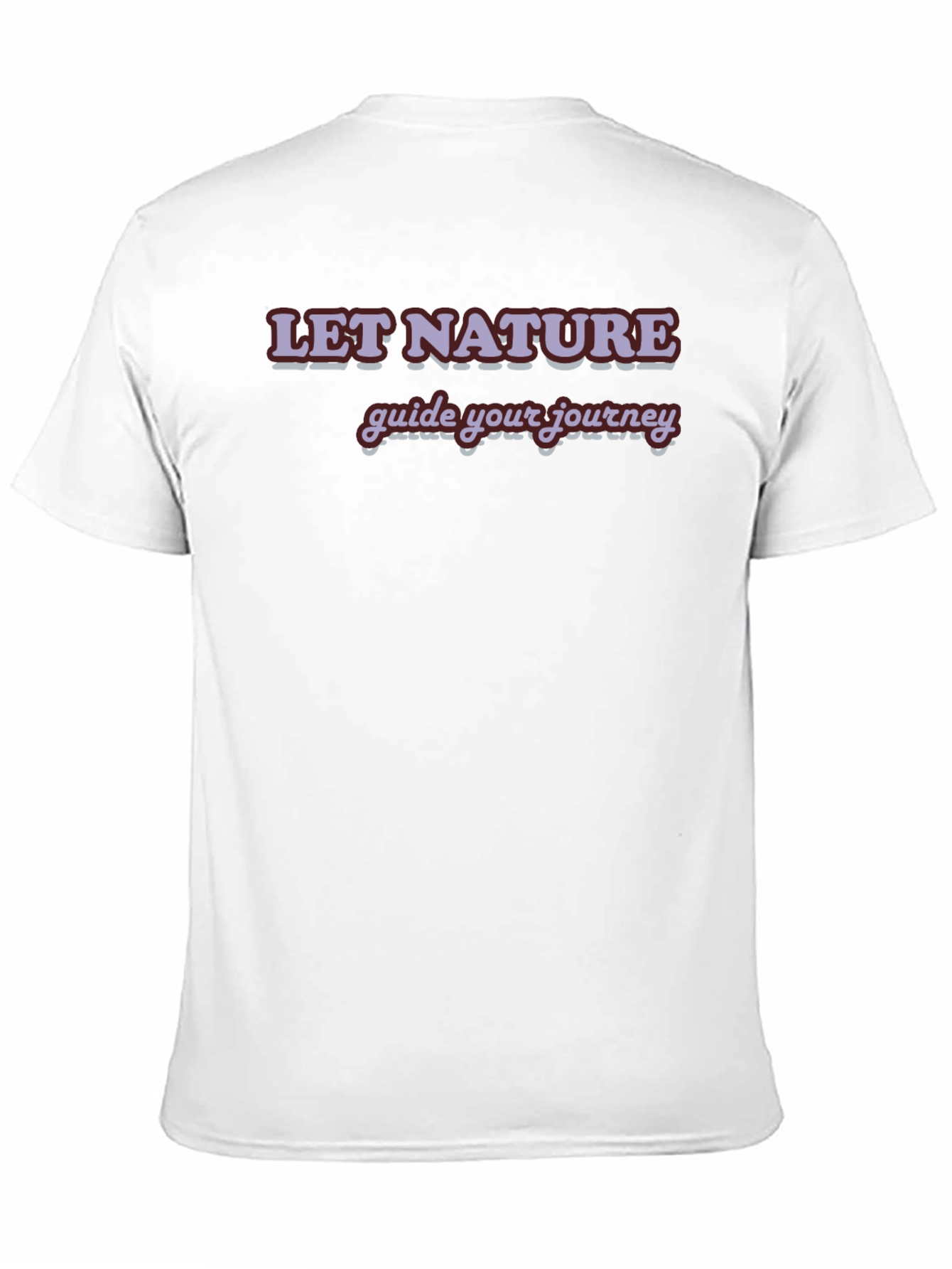 Let Nature Guide Your Journey Black T-Shirt