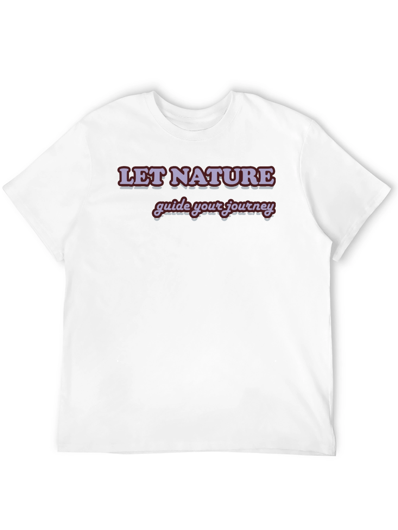 Let Nature Guide Your Journey Black T-Shirt