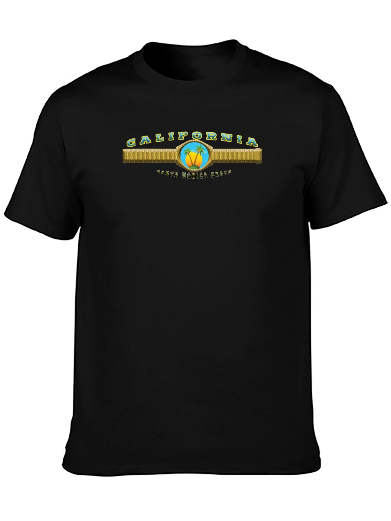 California Santa Monica Beach T-Shirt
