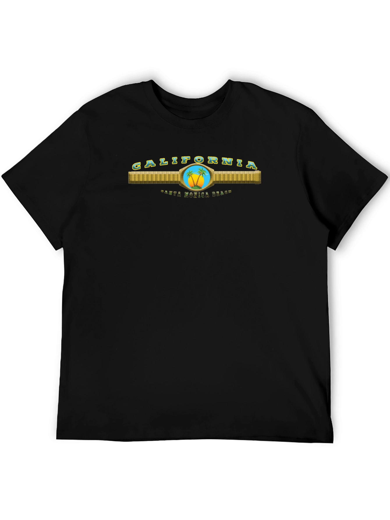California Santa Monica Beach T-Shirt
