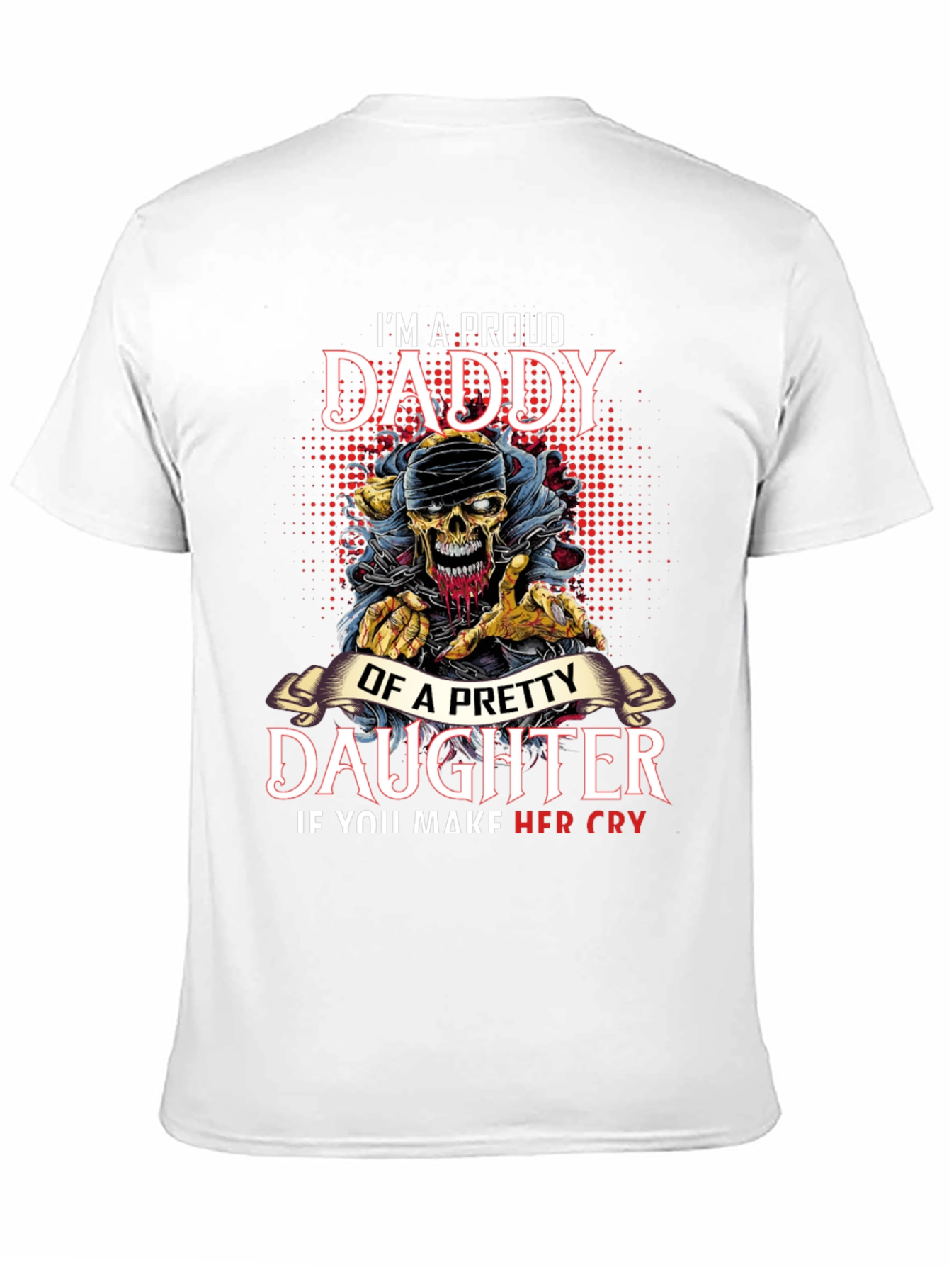 Proud Daddy Daughter Graphic Tee