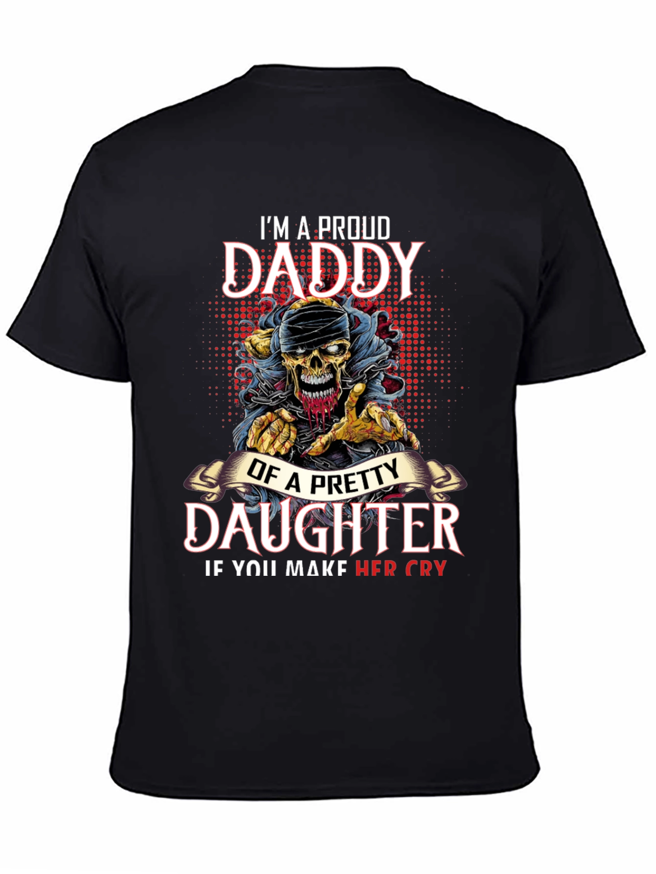 Proud Daddy Daughter Graphic Tee