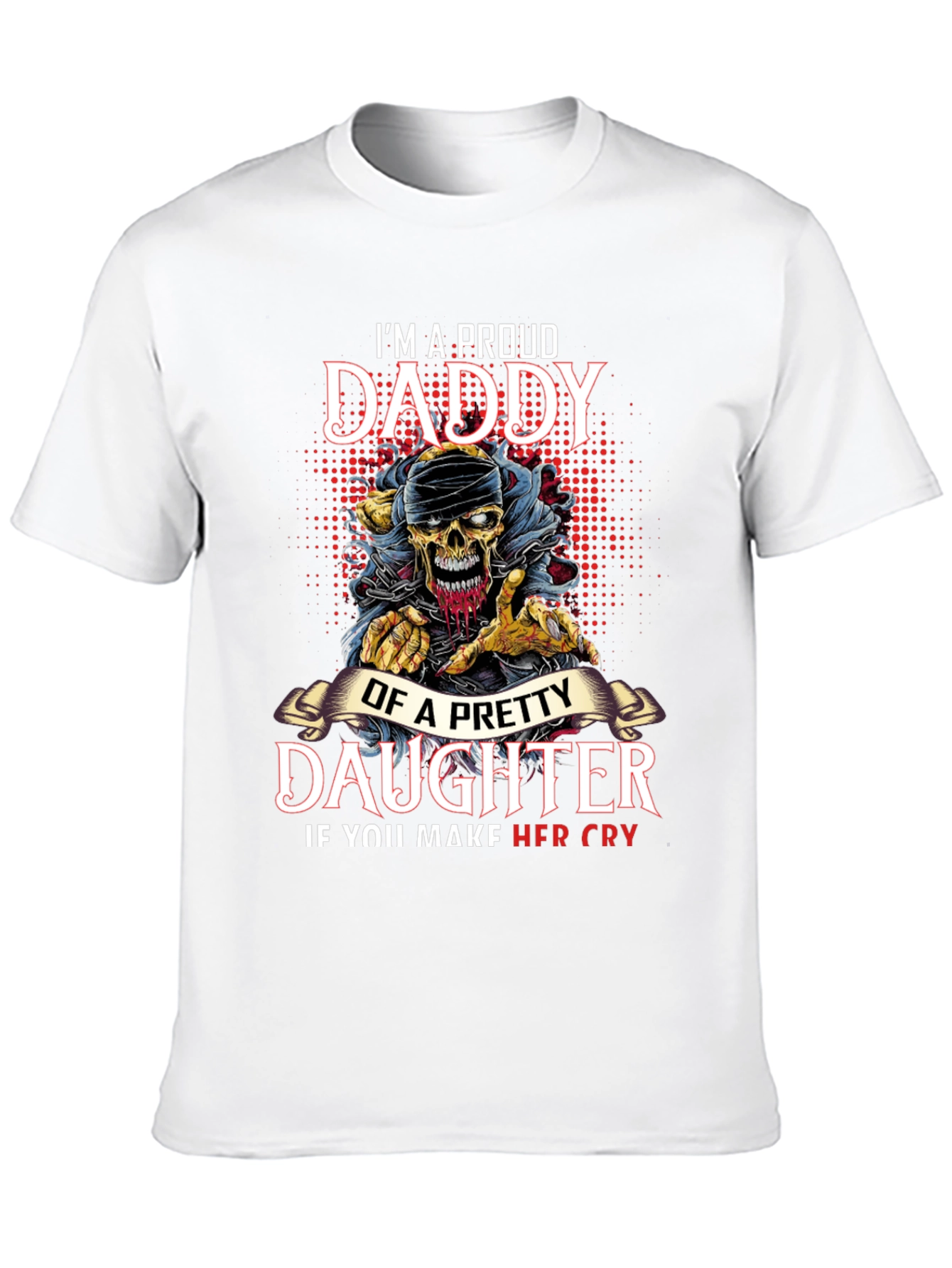 Proud Daddy Daughter Graphic Tee