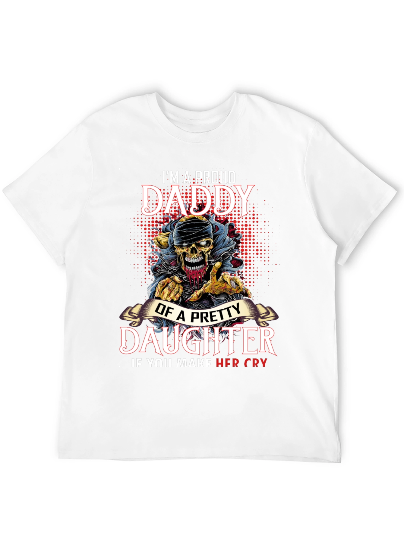 Proud Daddy Daughter Graphic Tee