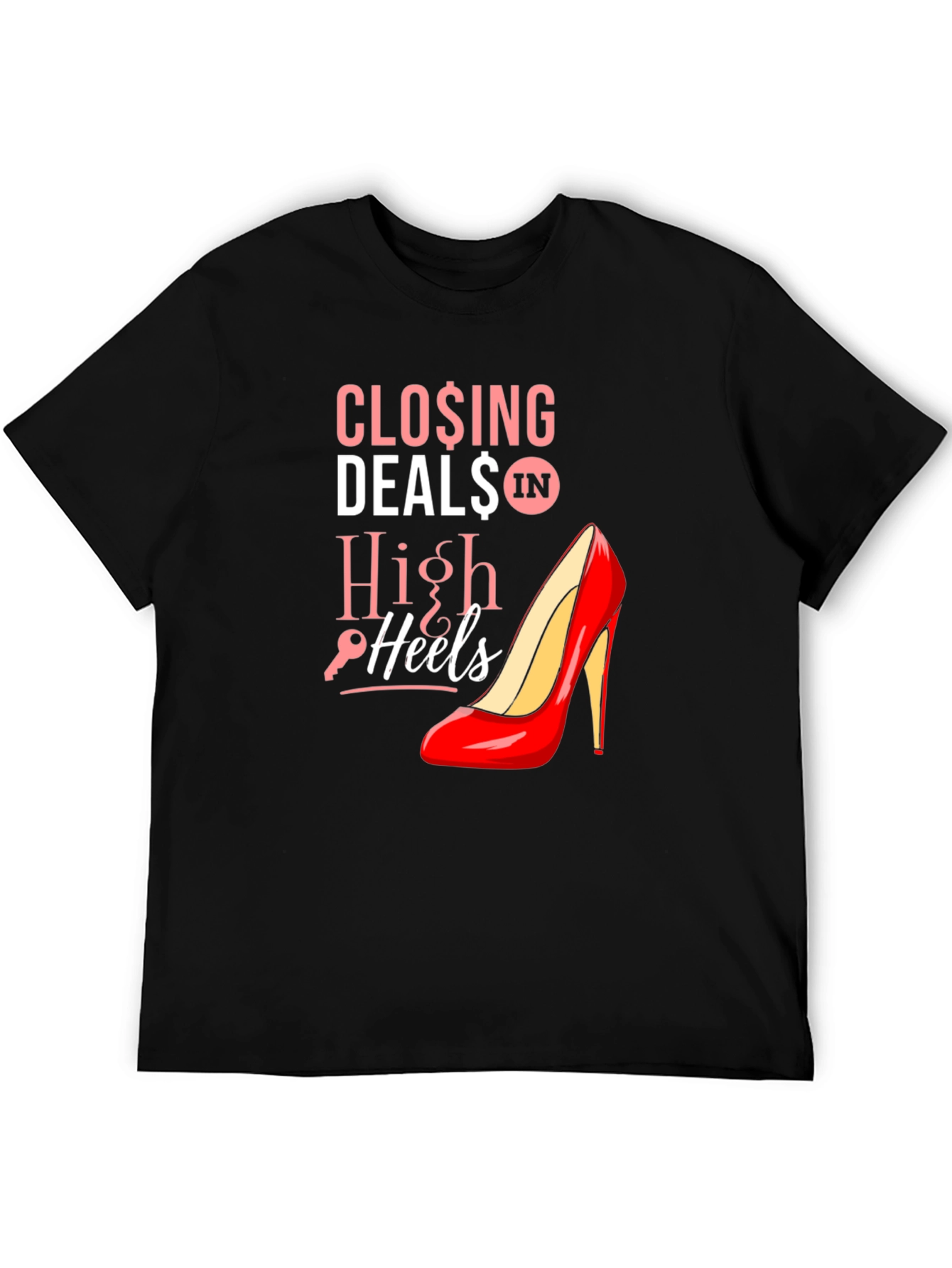 Closing Deals High Heels T-Shirt