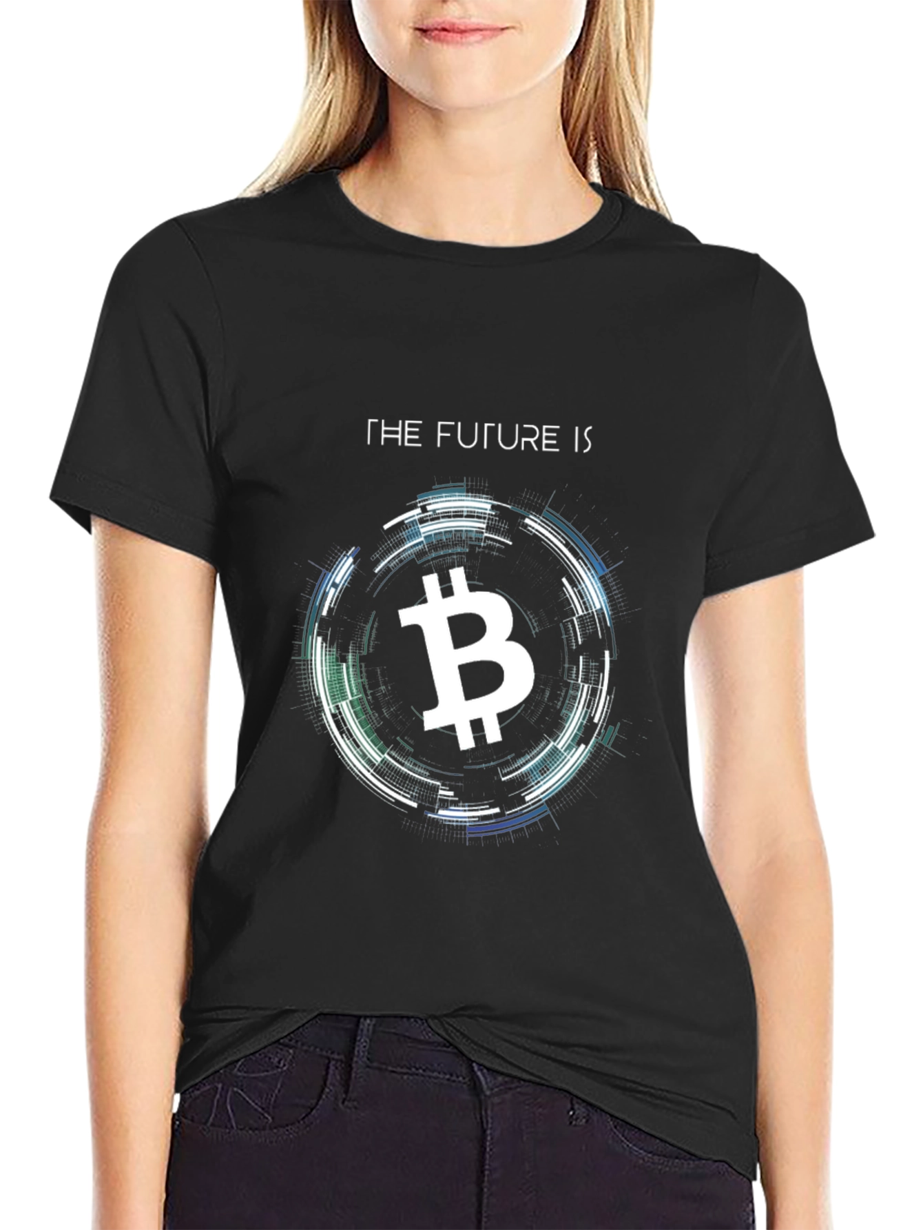 Bitcoin Future Black T-Shirt