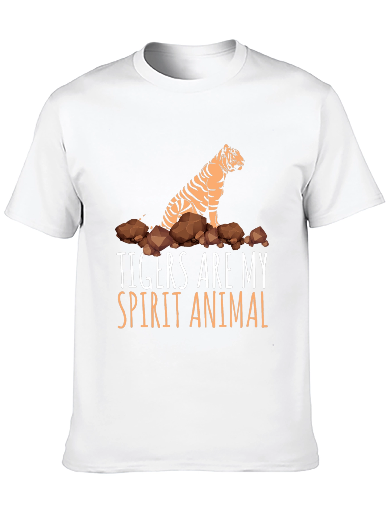 Tigers Are My Spirit Animal Graphic T-Shirt