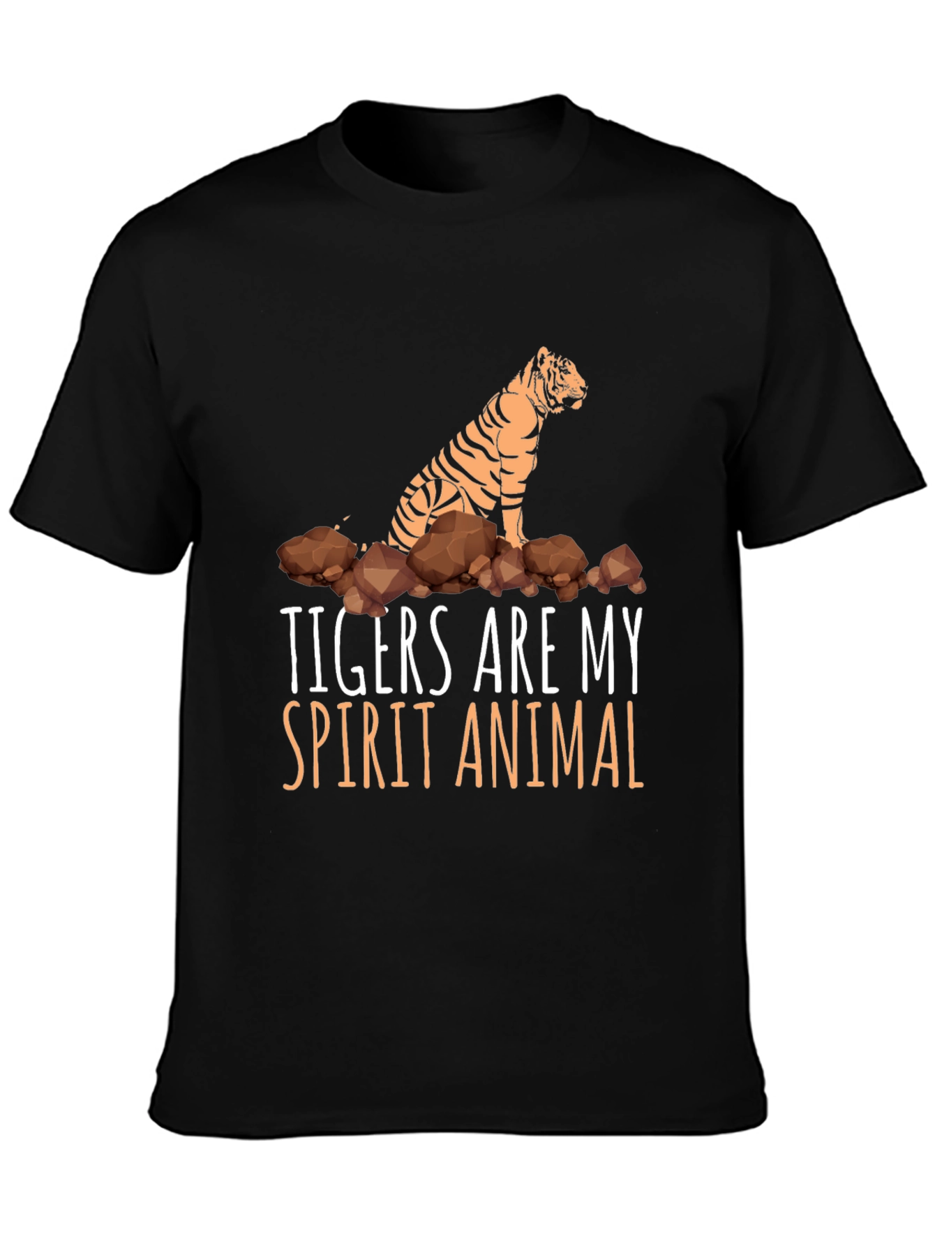 Tigers Are My Spirit Animal Graphic T-Shirt