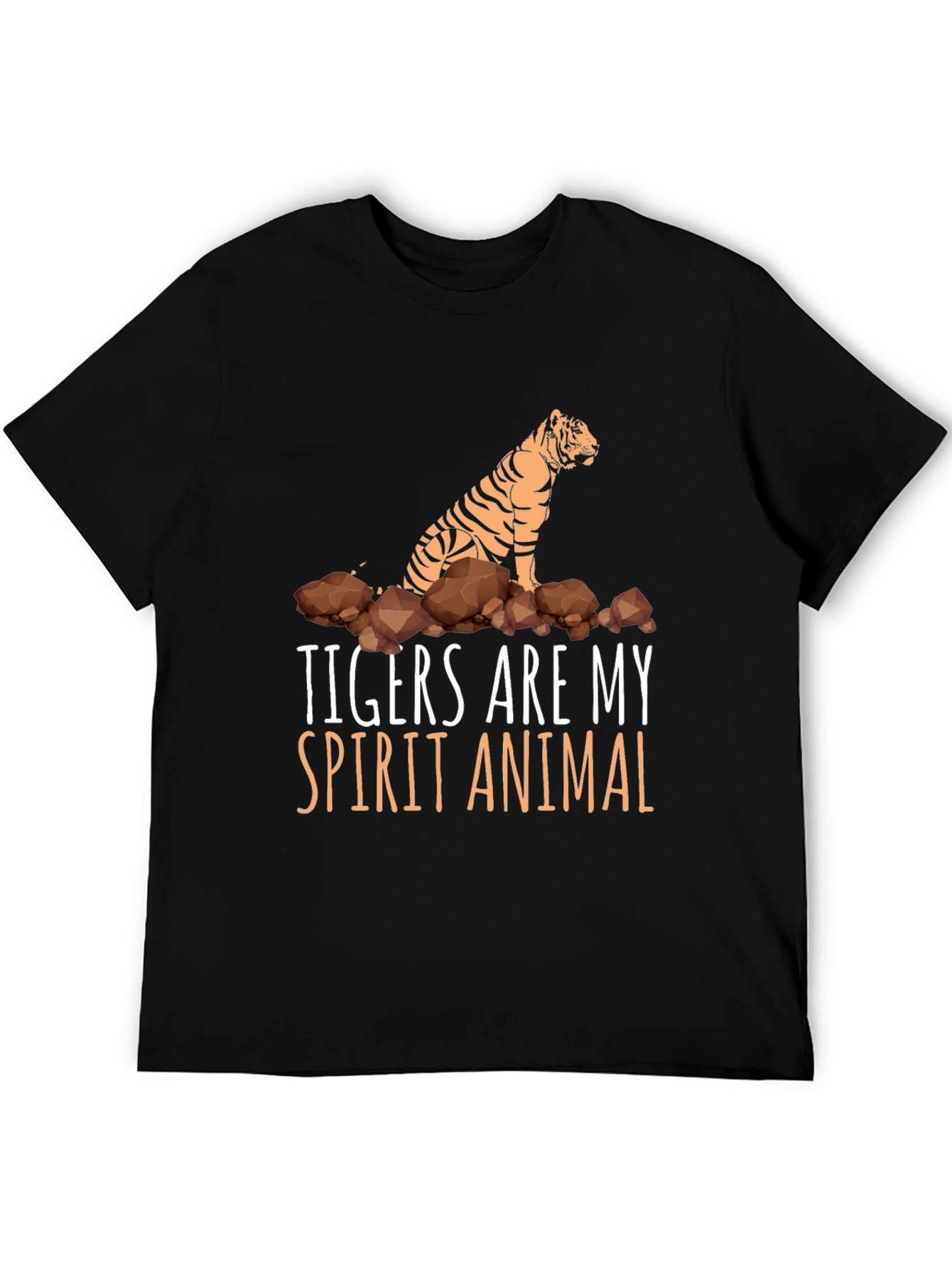 Tigers Are My Spirit Animal Graphic T-Shirt