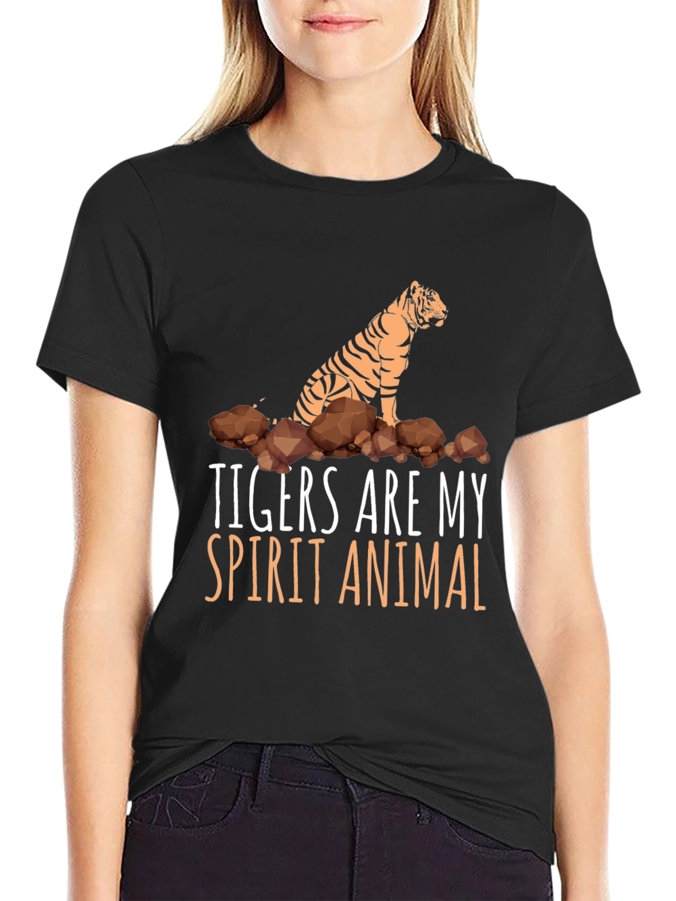 Tigers Are My Spirit Animal Graphic T-Shirt