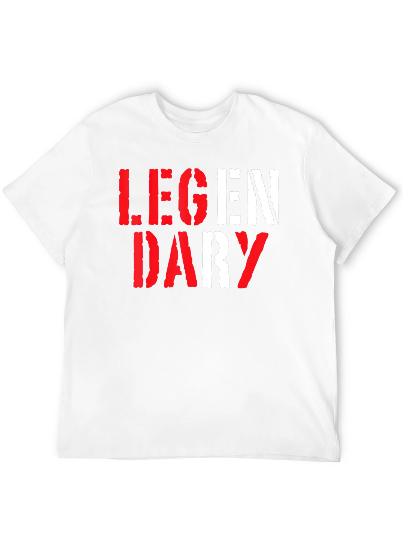 Legendary Graphic Print Black T-Shirt