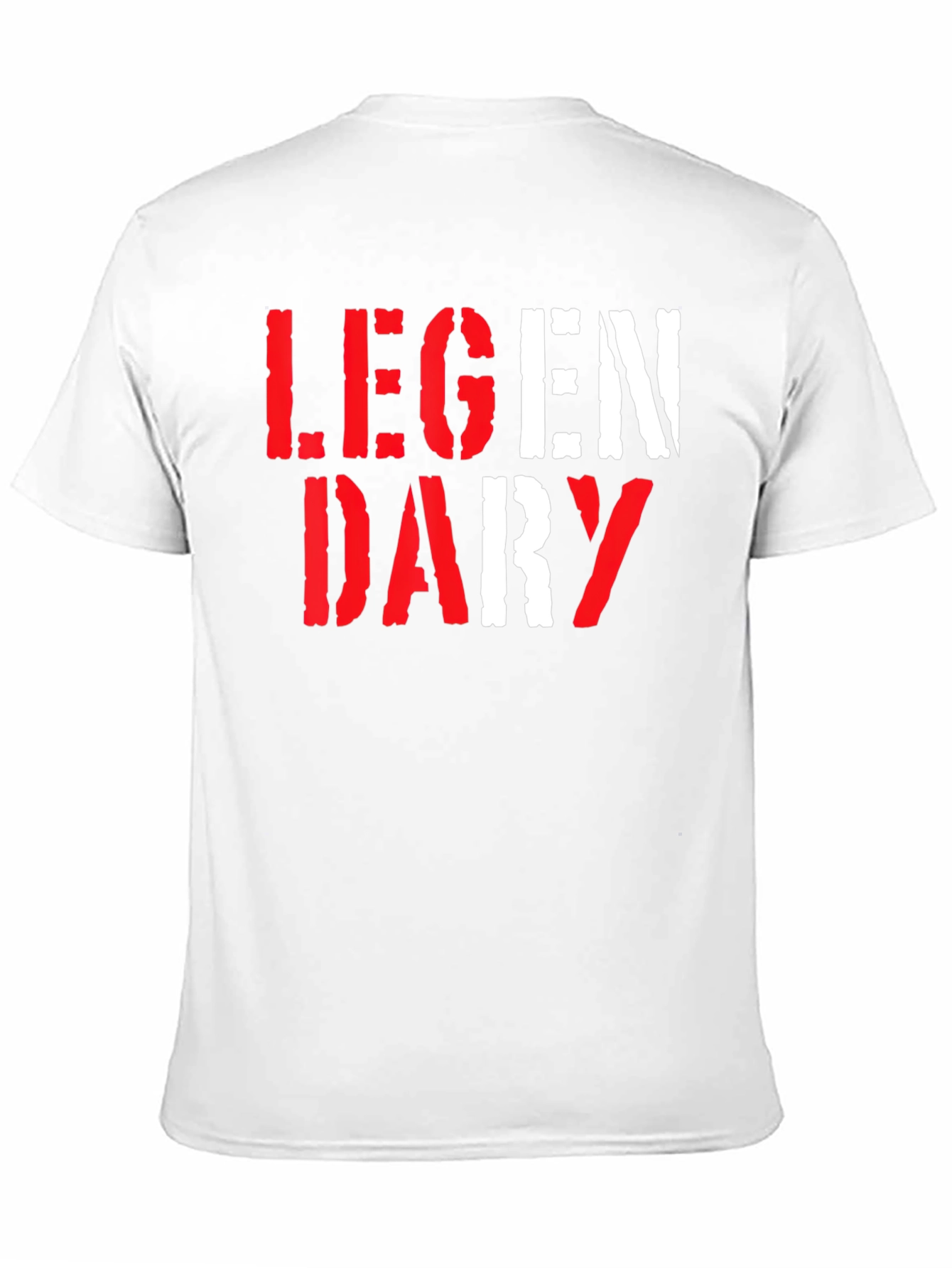 Legendary Graphic Print Black T-Shirt