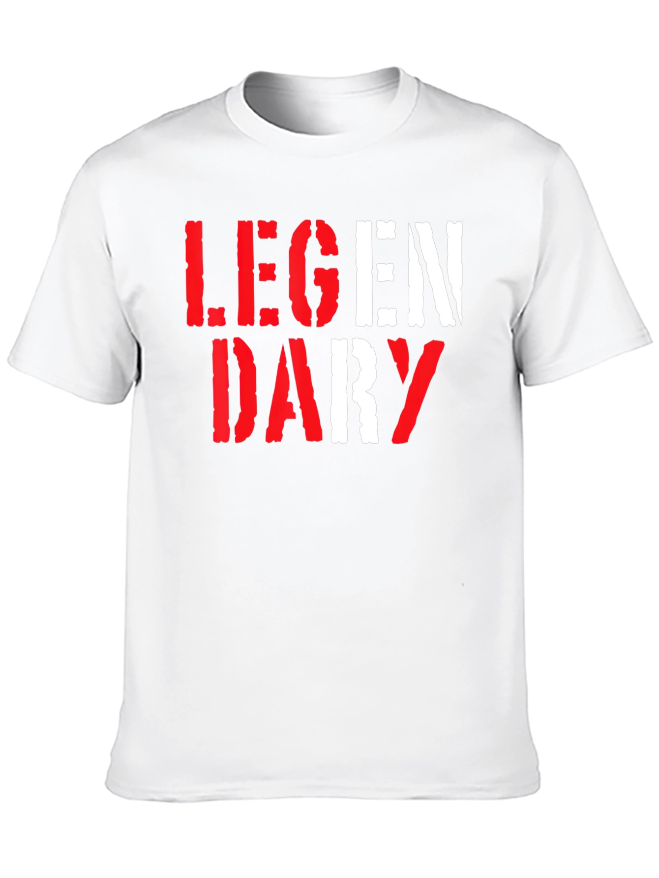 Legendary Graphic Print Black T-Shirt
