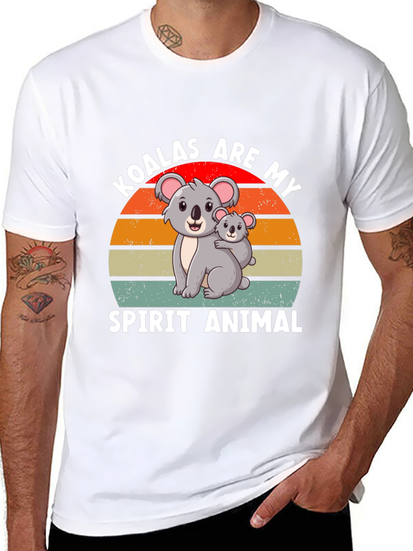 Koalas Are My Spirit Animal Graphic Tee