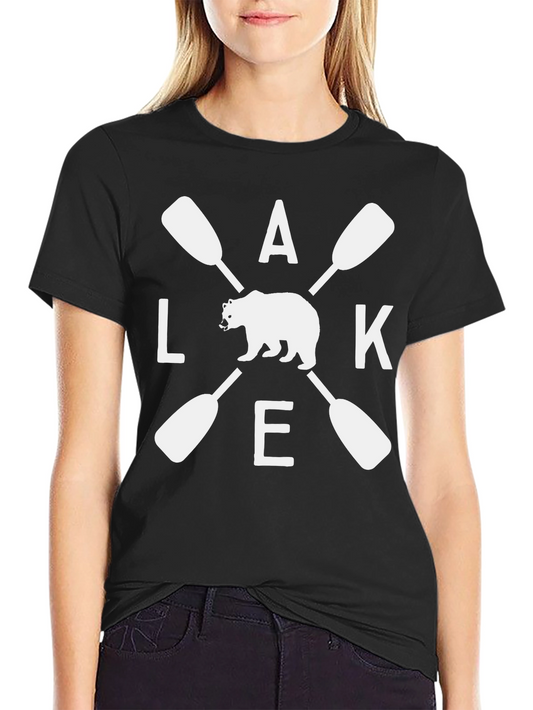 Lake Bear Graphic Tee - Paddles & Adventure