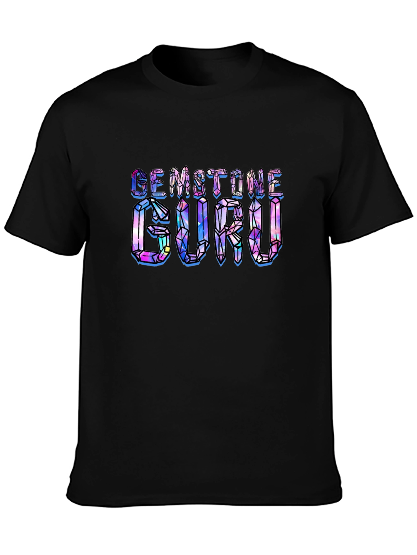 Gemstone Guru Graphic T-Shirt - Mens Black Tee